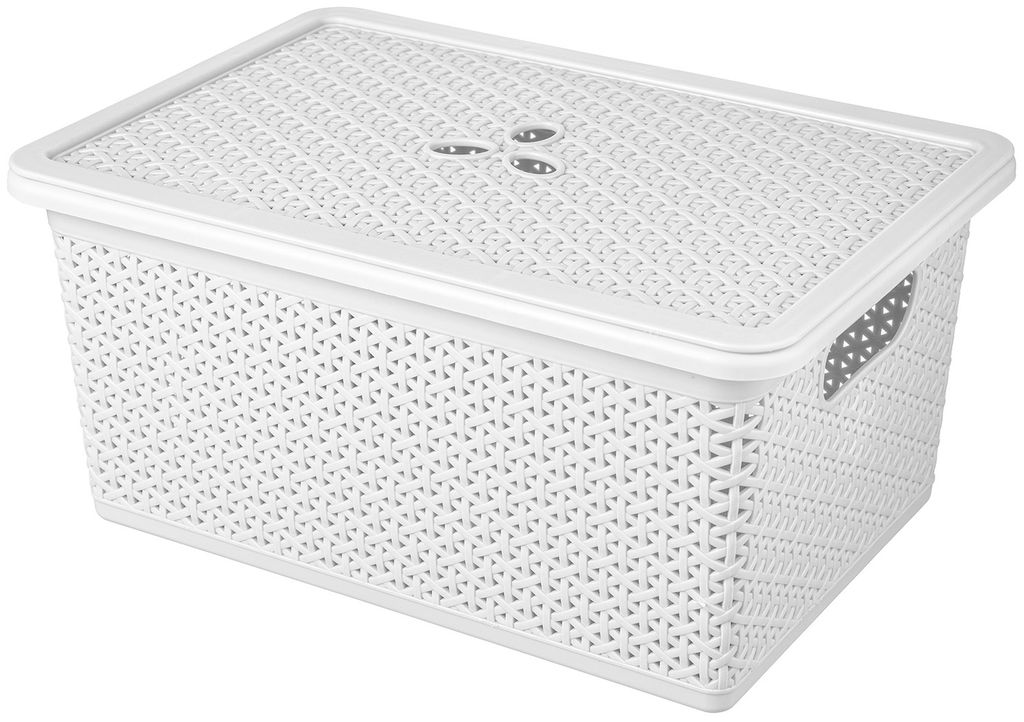 Корзина универсальная Wenge 20 л с крышкой, арт. 2213060