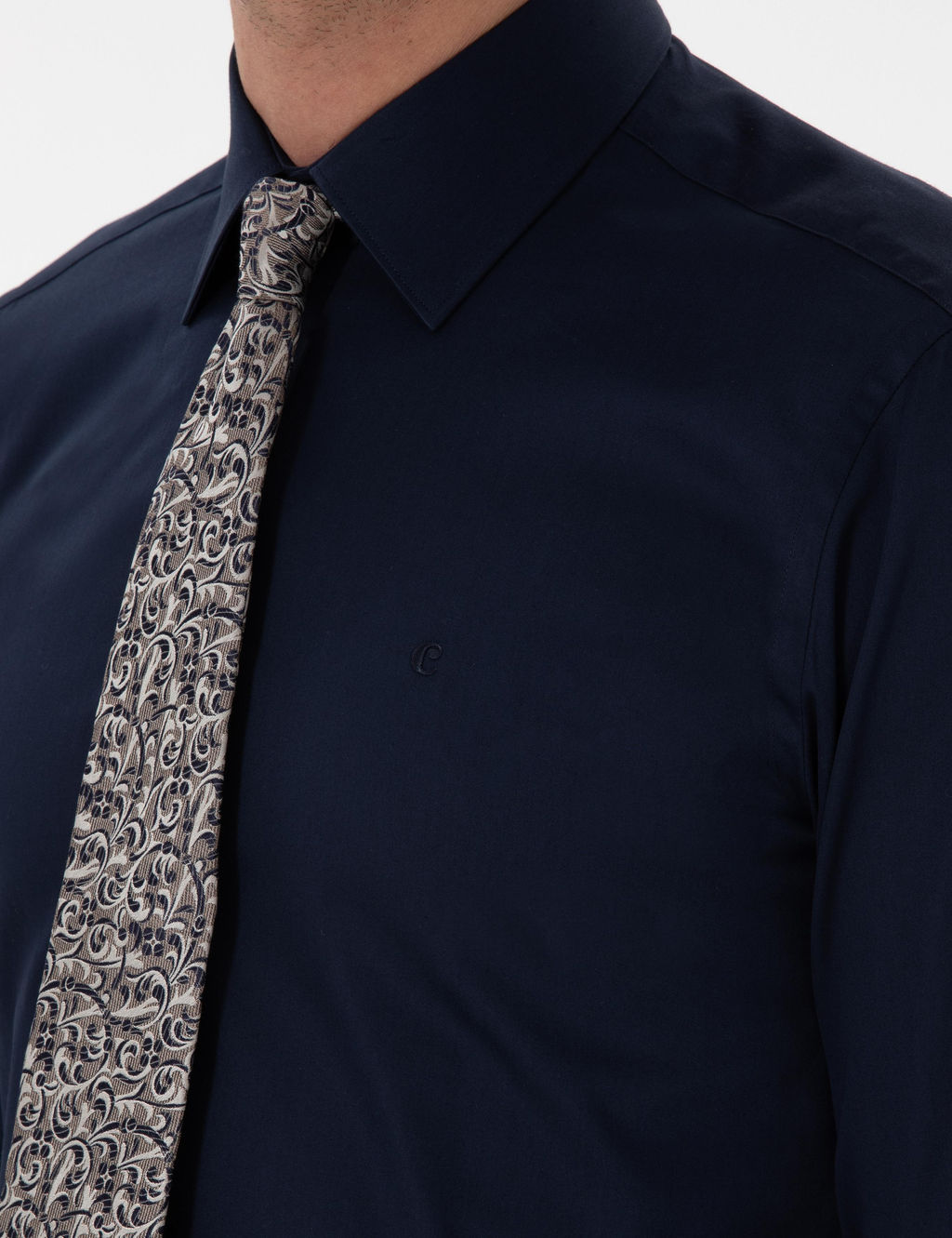 Lacivert Slim Fit Pamuklu Klasik G_mlek - Cacharel фото 7