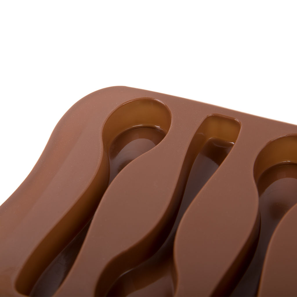 Форма силиконовая S-CHIEF для конфет SPC-0140 21 х 10 х 2 см ложки фото 5