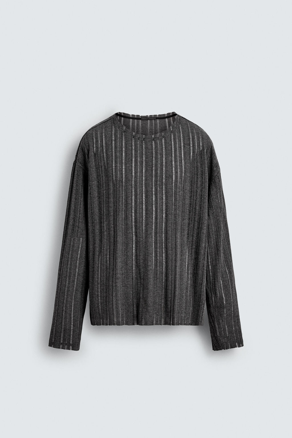 OPENWORK KNIT T-SHIRT - Zara фото 6