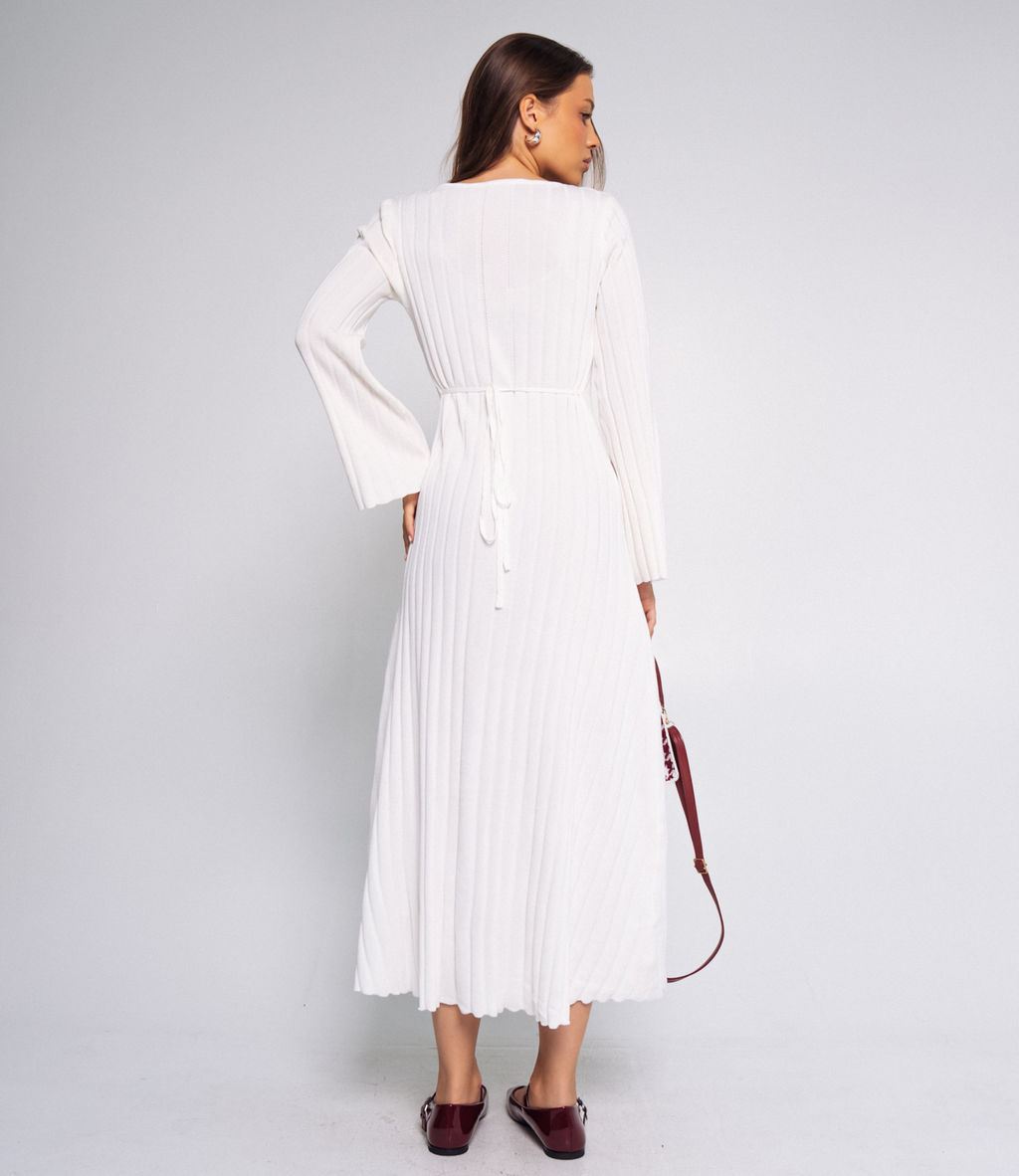 Платье #КТ2847, белый