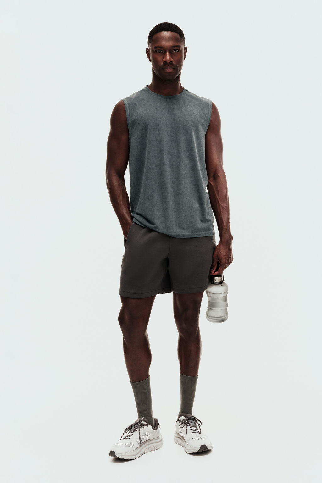 Camiseta de deporte con DryMove Regular Fit - H&m фото 13