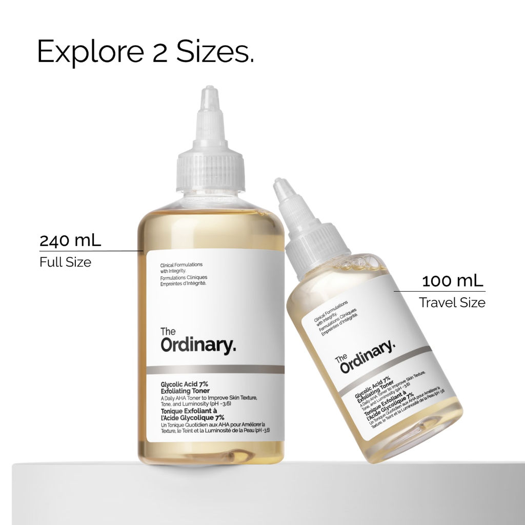 Тонер с гликолевой кислотой The Ordinary Glycolic Acid 7% Exfoliating Toner 100ml  фото 3