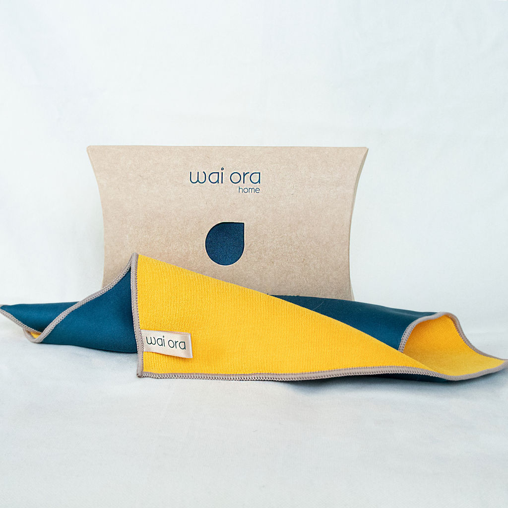 Двухсторонняя салфетка 2in1 MAX (Желтый и титановый) - Wai ora фото 4