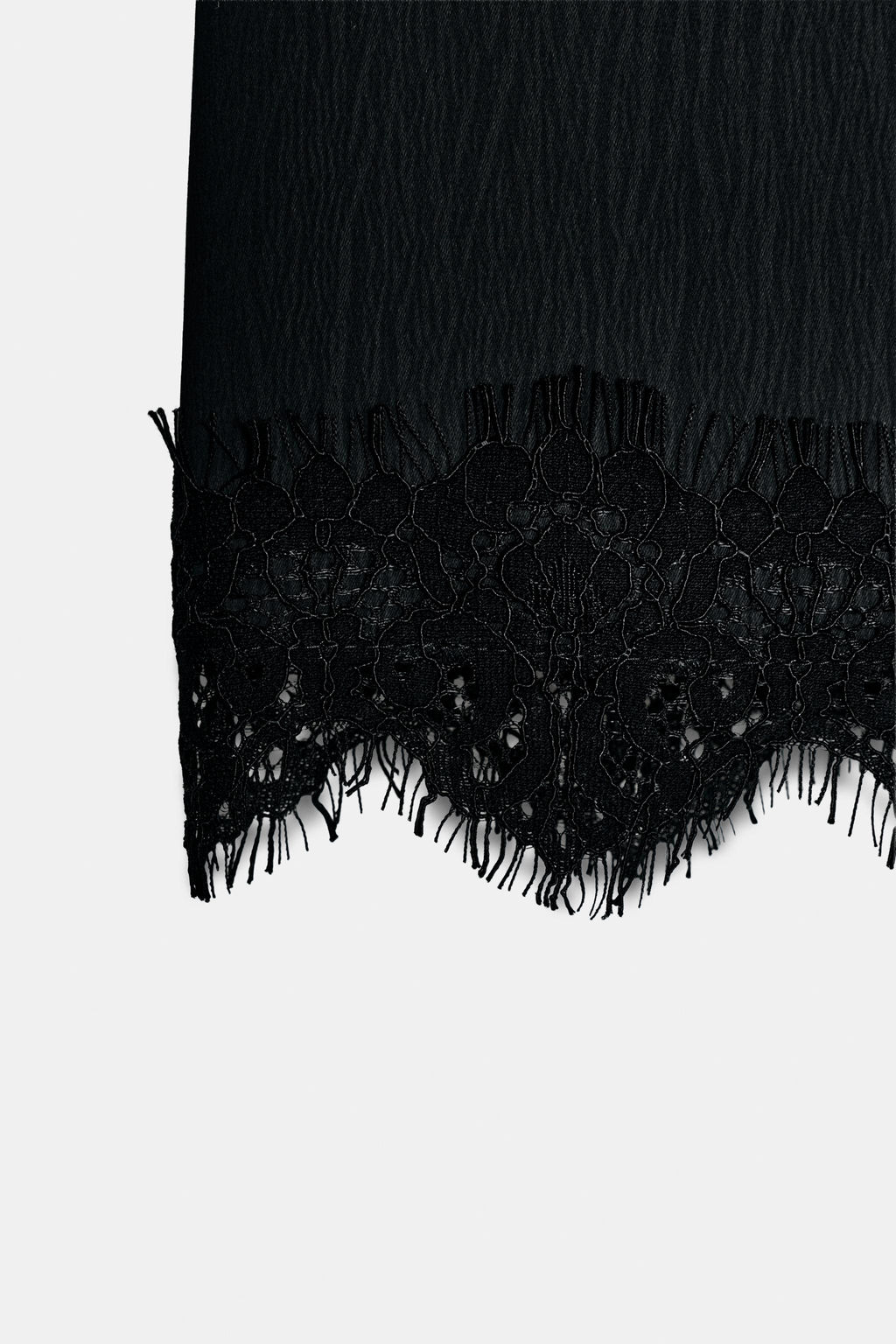 SKORT WITH LACE HEM - Zara фото 15