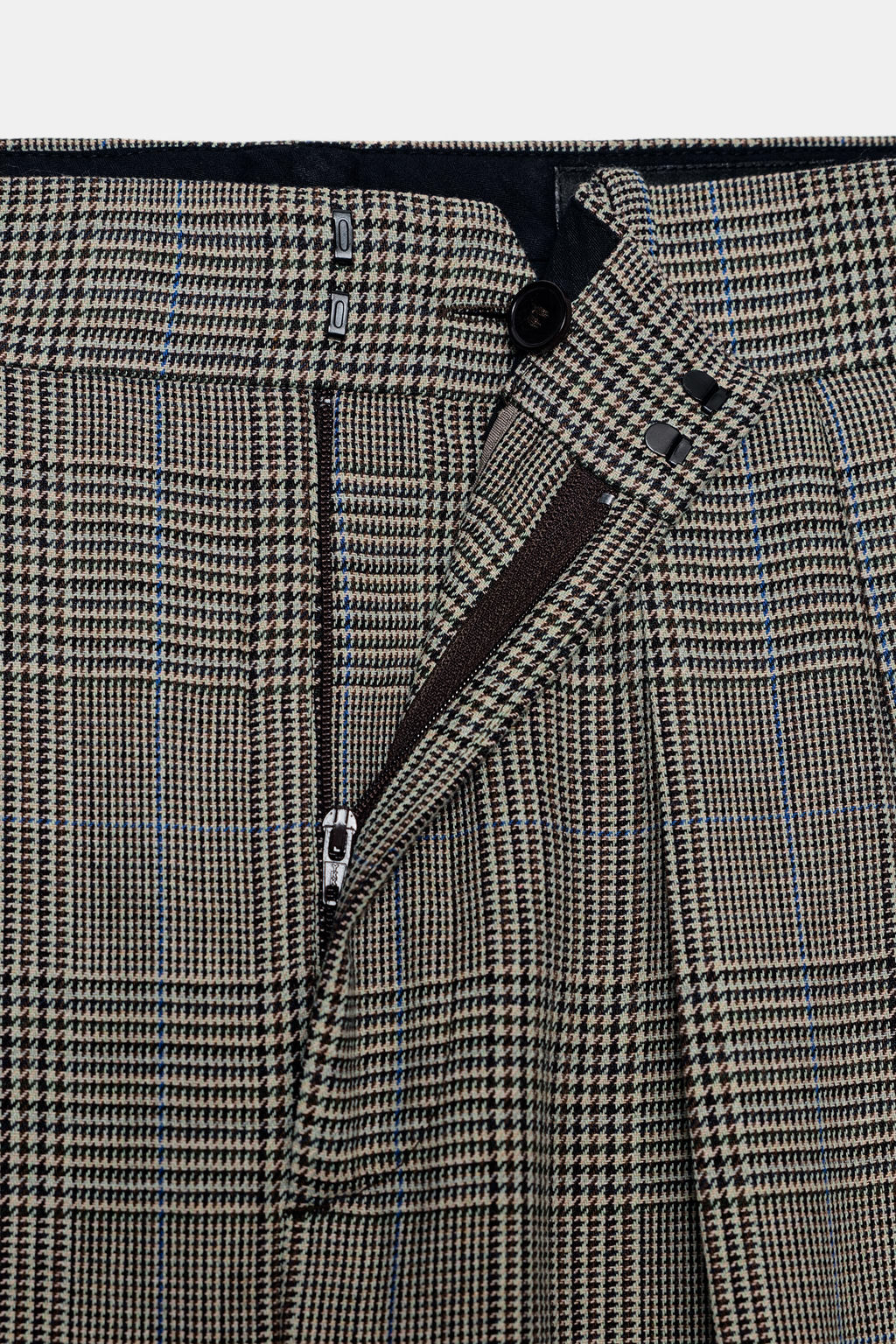 CHECK TROUSERS WITH DARTS ZW COLLECTION - Zara фото 9