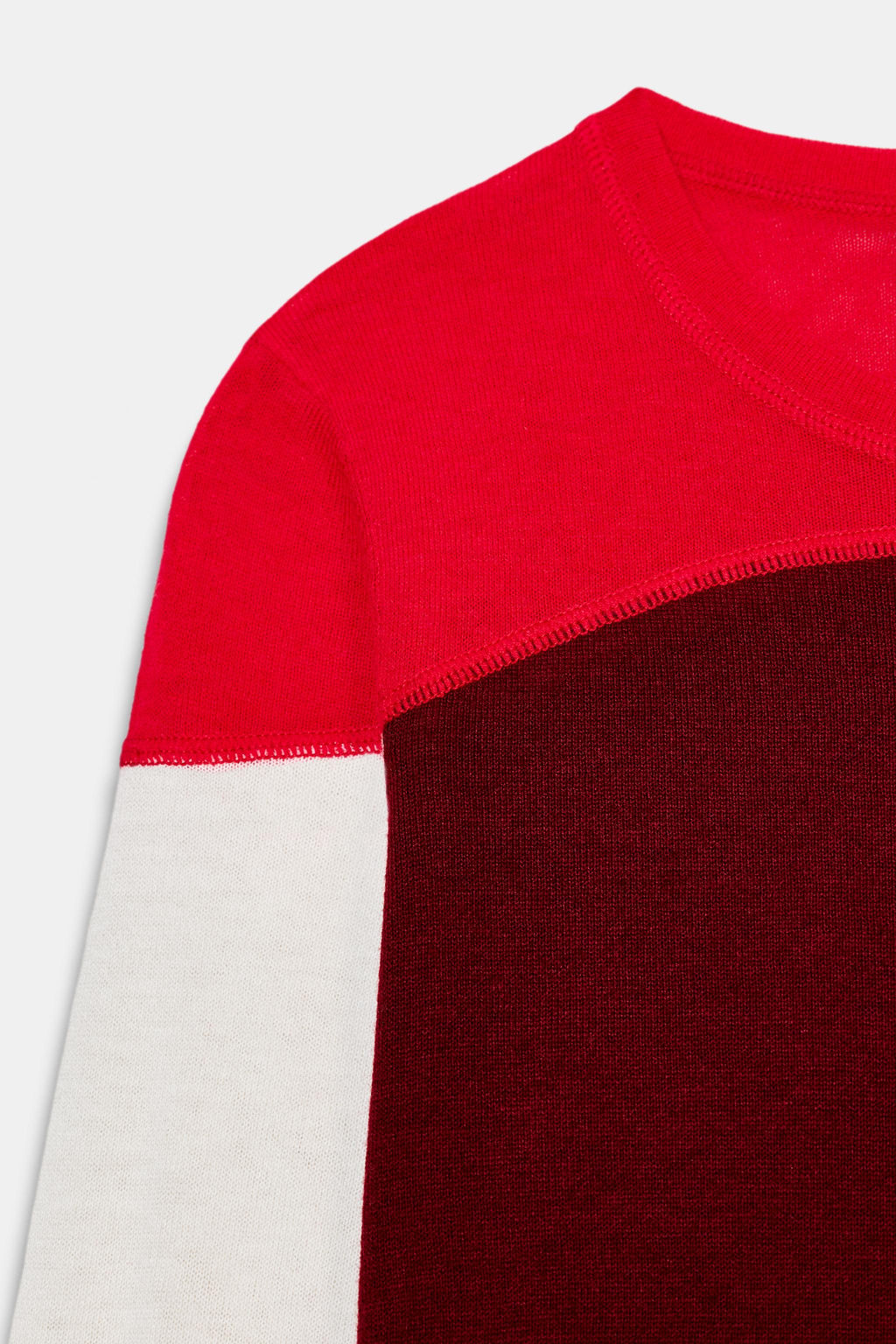 FINE KNIT WOOL BLEND JUMPER