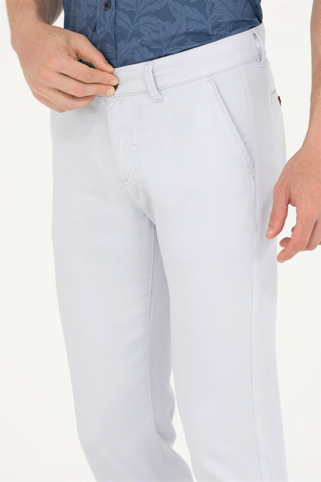 U. S. Polo Assn / Мужские голубые брюки из плотной ткани - U.s. polo assn фото 6