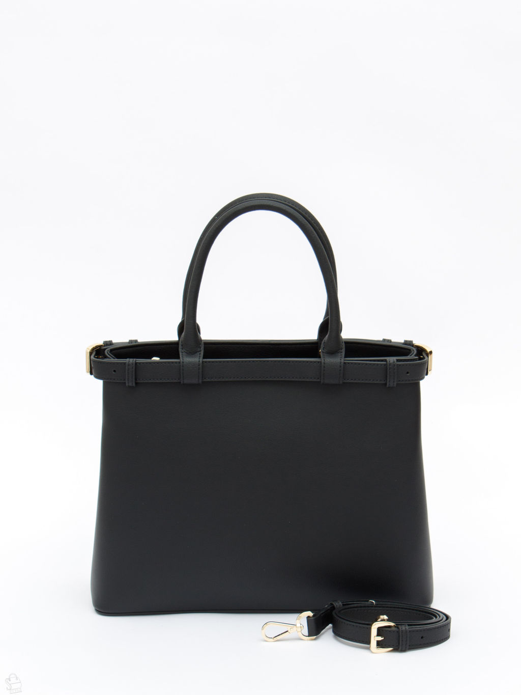 Сумка женская кожаная 3167PE black Polina&Eiterou  в Новосибирске