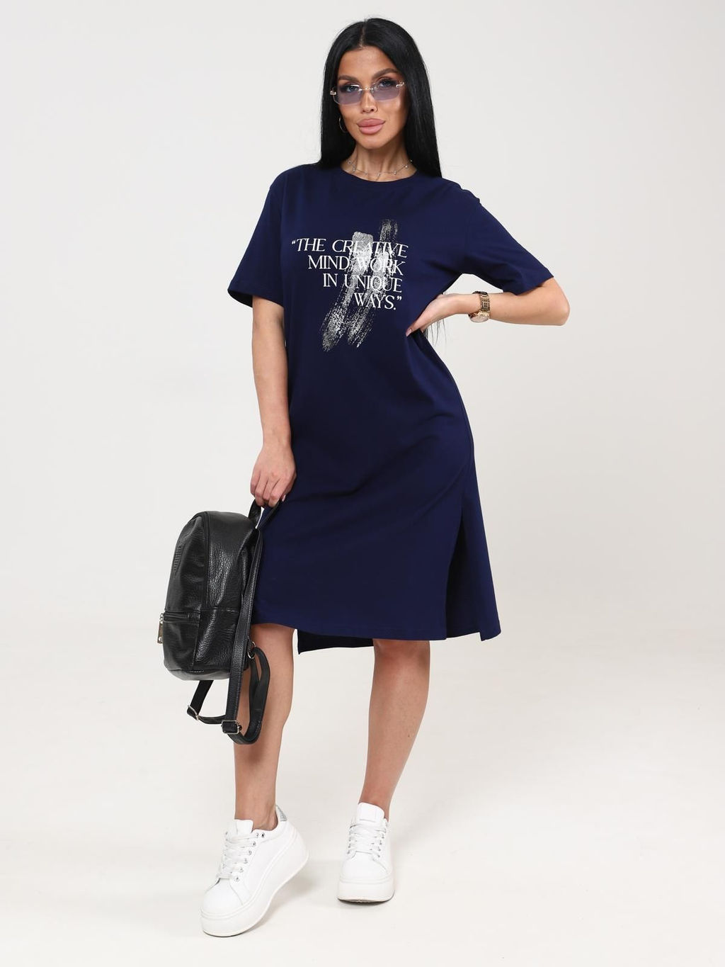 IV-CAPRIZ Тетрамино - туника чернильный