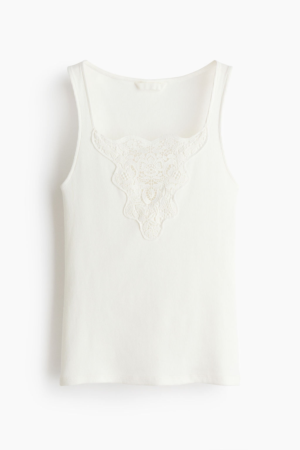 Top con detalle de encaje - H&m фото 3