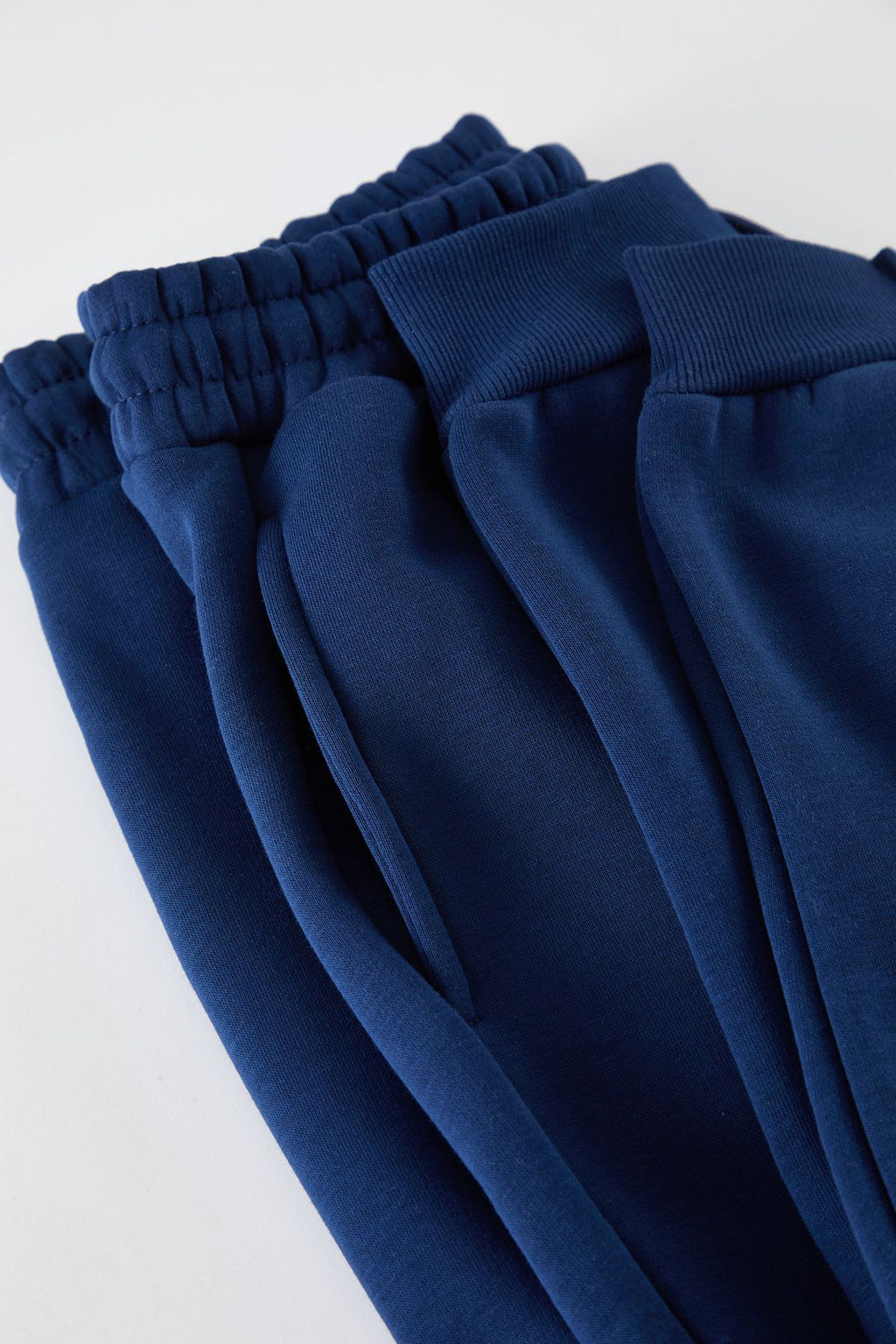 TRENDYOL MAN Indigo Regular/Normal Kesim Dikis Detayl? Kal?n Esofman Alt? TMNAW25EA00002 - Trendyolmilla фото 15