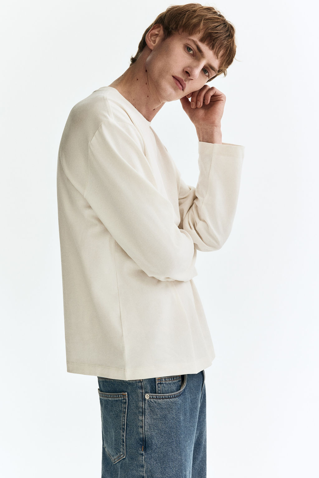 Camiseta de manga larga Loose Fit - H&m фото 5