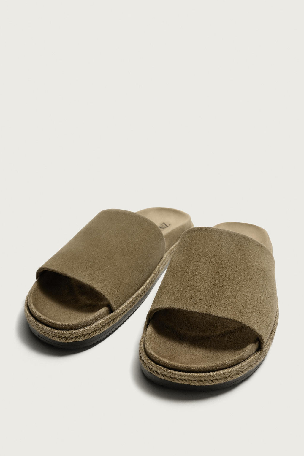SANDALIA PIEL / Gris Topo - Zara фото 2