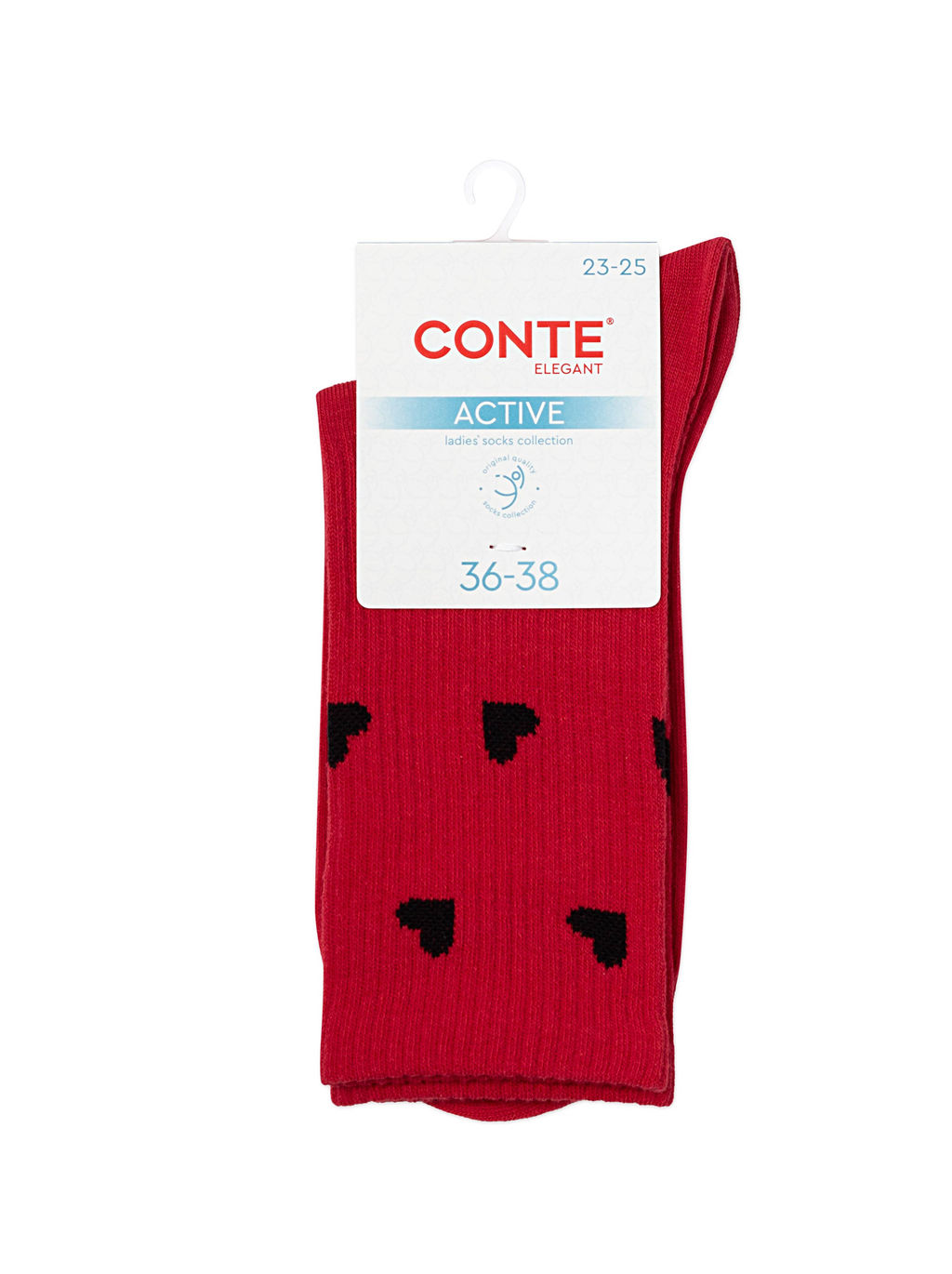Цена за 2 пары. Носки удлиненные CONTE ACTIVE Носки женские хлопковые - Conte elegant фото 4
