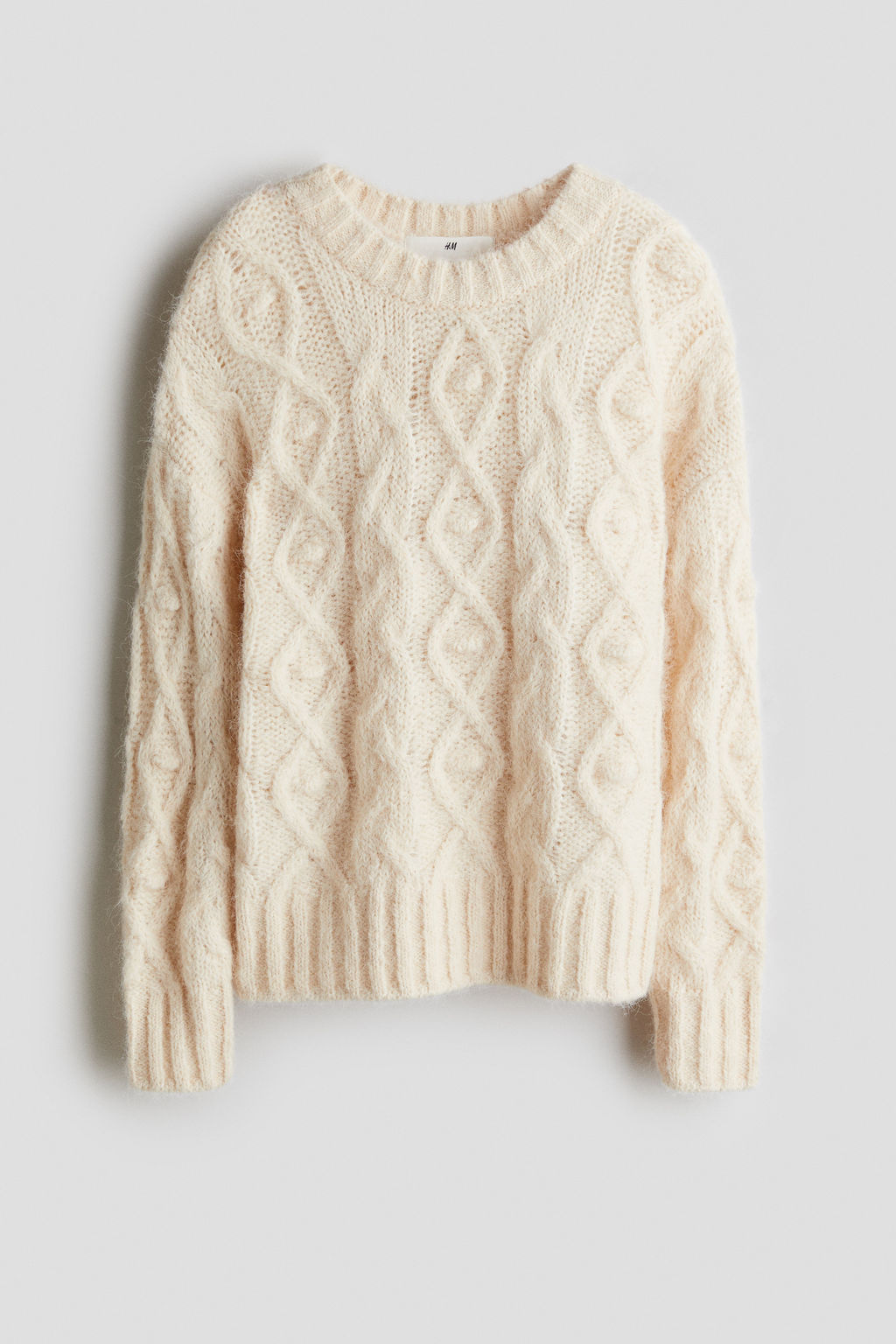 Jersey de corte holgado en punto trenzado - H&m фото 2