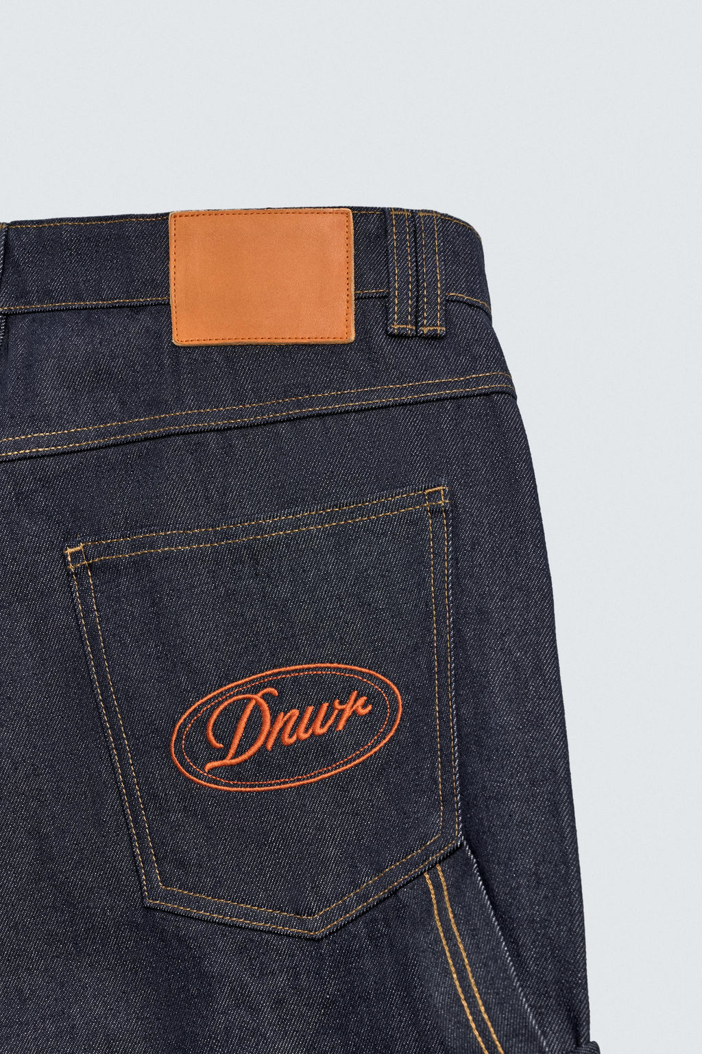 JEANS LOOSE FIT BORDADO / ?ndigo - Zara фото 12