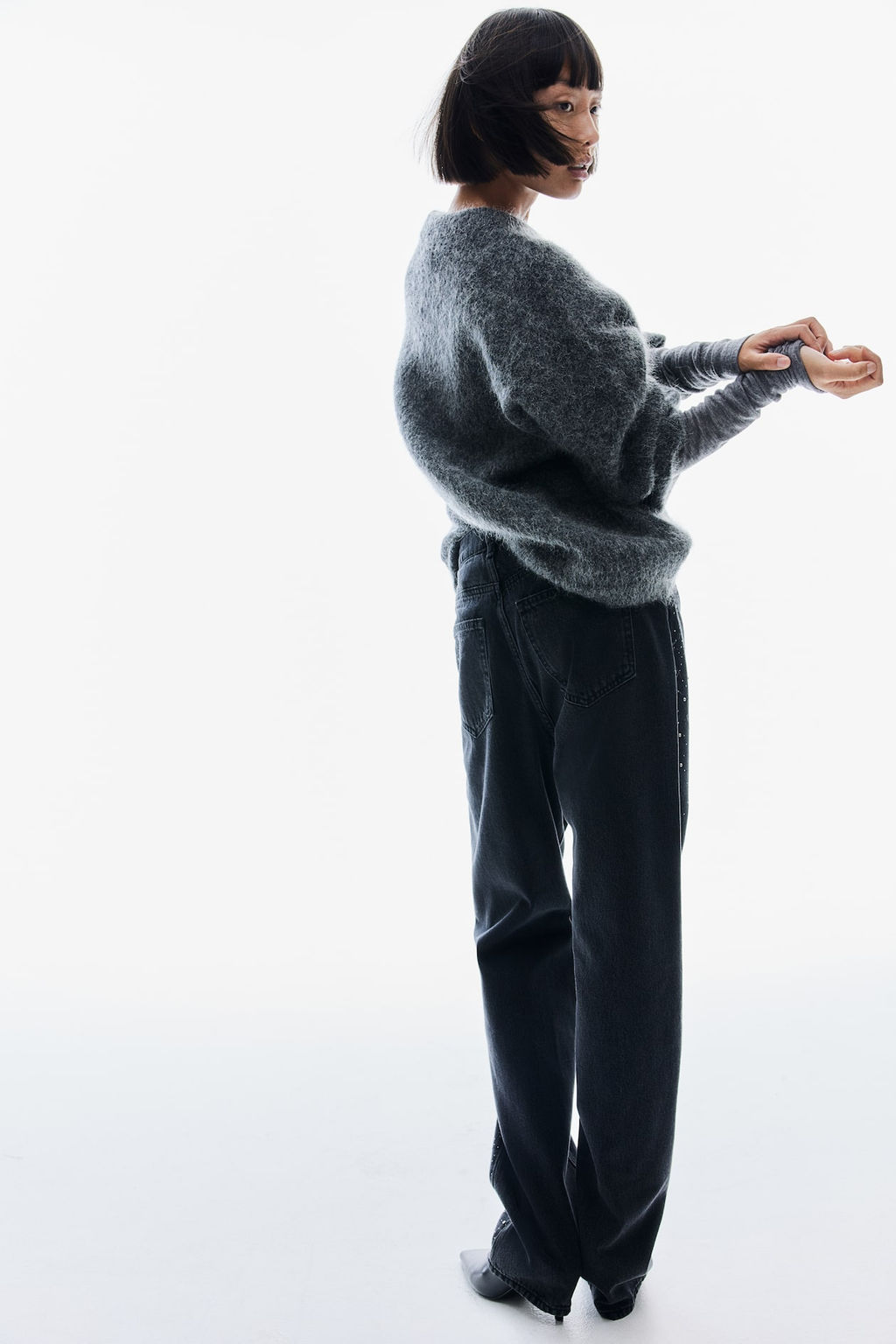 Vaquero con strass - H&m фото 3