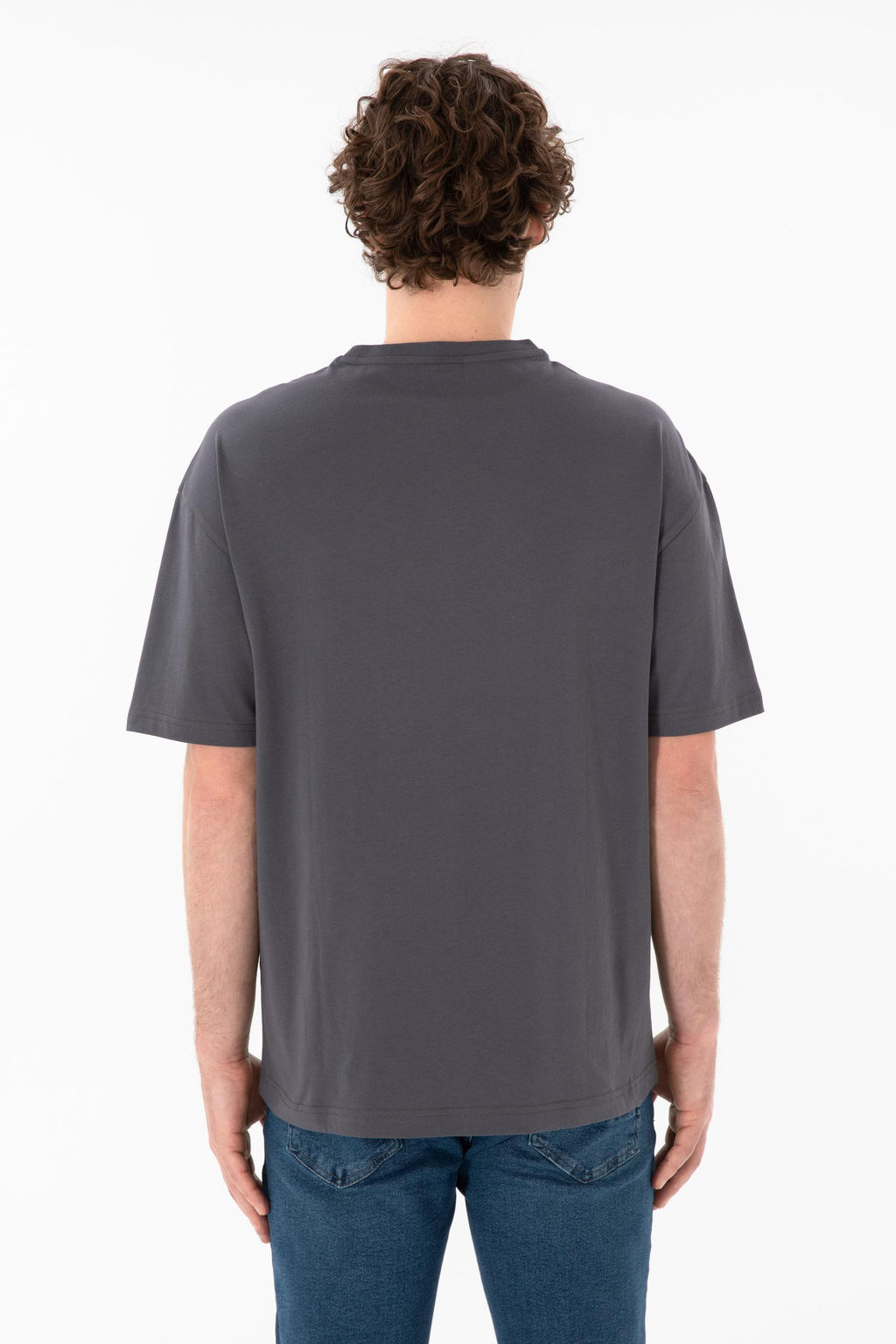 Erkek Comfort Fit Bisiklet Yaka Antrasit Ti__rt Sepette S_rpriz _ndirim - U.s. polo assn фото 6