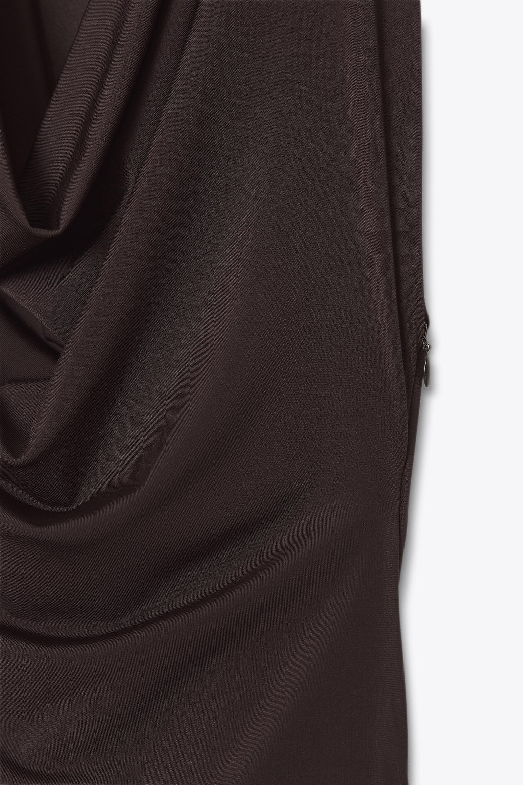 GATHERED MIDI DRESS - Zara фото 8