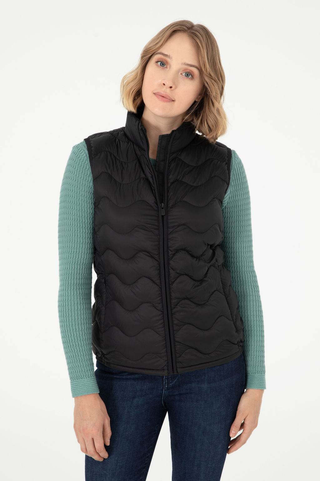 KadДn Siyah Yelek - U.s. polo assn фото 3