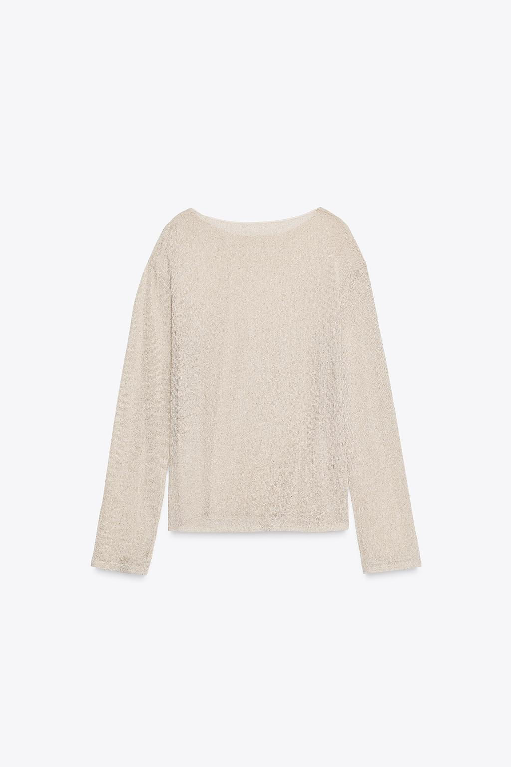 RUSTIC COTTON T-SHIRT - Zara фото 13