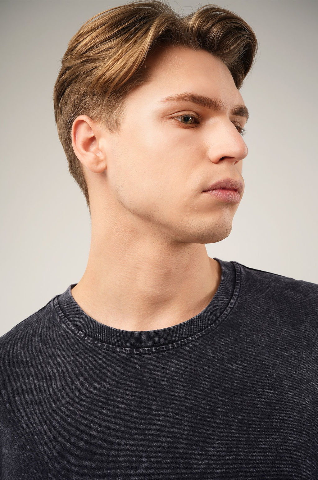 Мужской лонгслив оверсайз Happyfox