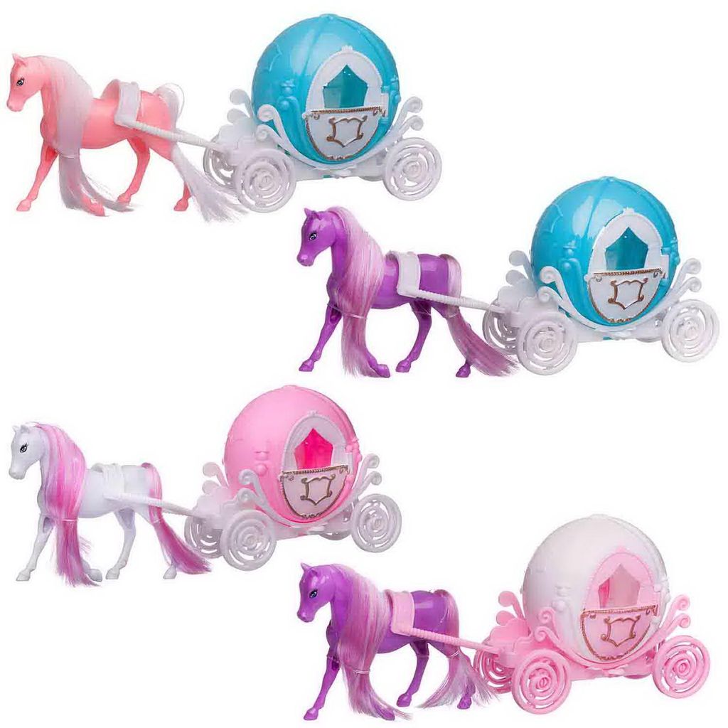Игровой набор ABtoys Моя лошадка Карета с лошадкой  фото 6