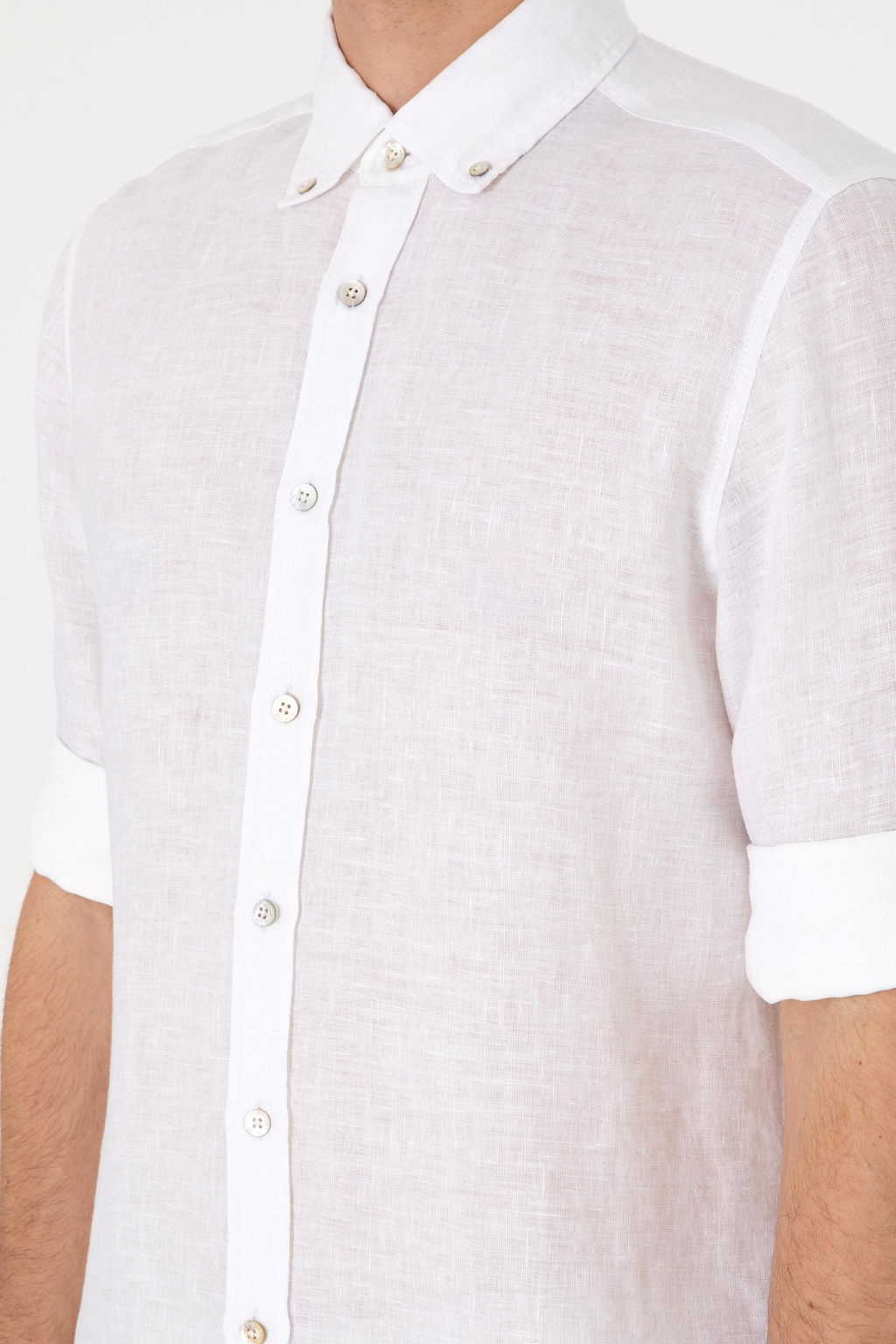 Erkek Beyaz Uzun Kollu G_mlek Sepette S_rpriz _ndirim - U.s. polo assn фото 7