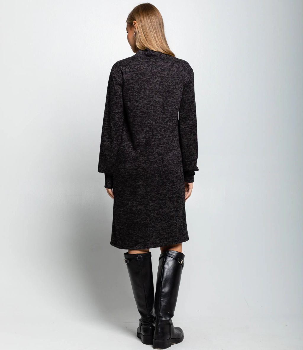 Платье #2В2215, чёрный - Dommod фото 4