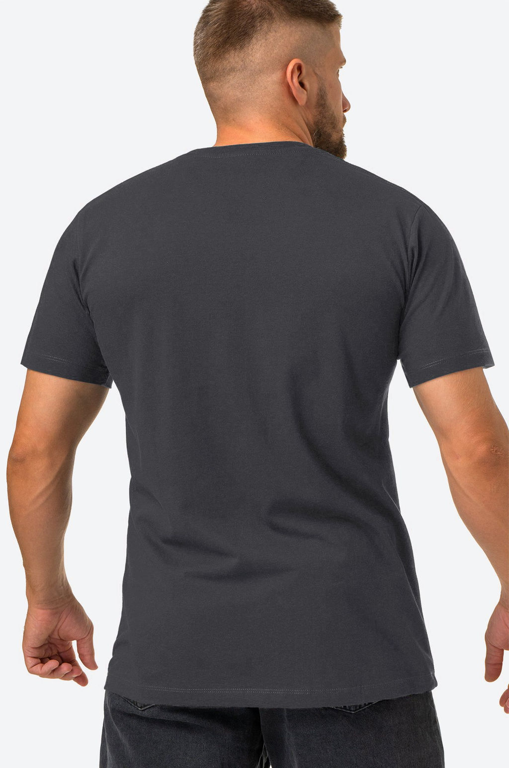 Мужская базовая футболка из хлопка 3 шт. Happyfox