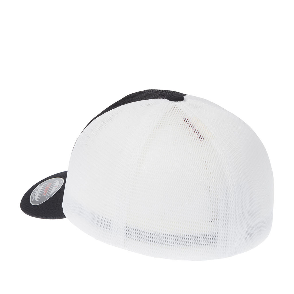 Бейсболка FLEXFIT арт. 360T (черный / белый)