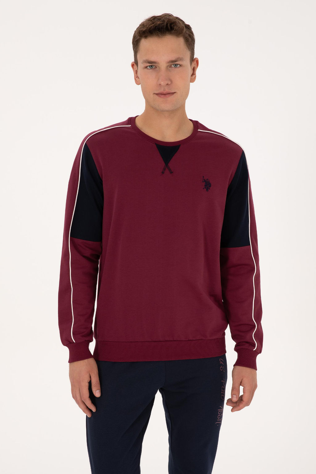 Erkek Vi_ne Pijama Tak_m_ - U.s. polo assn фото 3