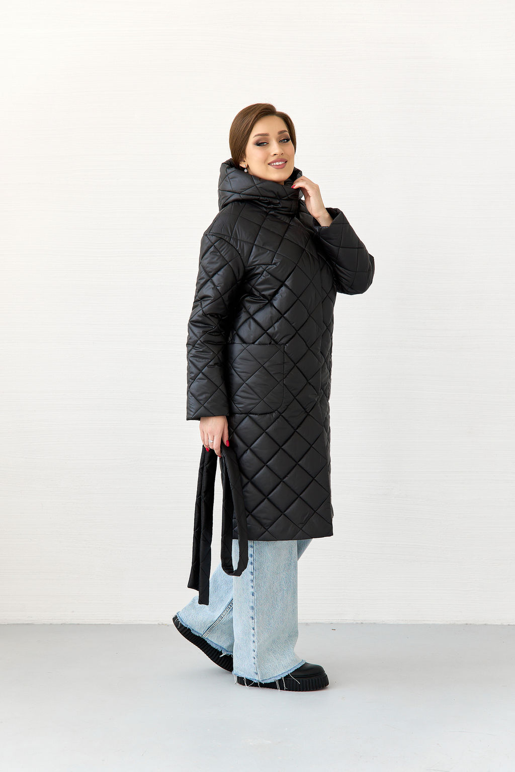 Куртка женская демисезонная 24111 (черный ) - Kankan фото 2