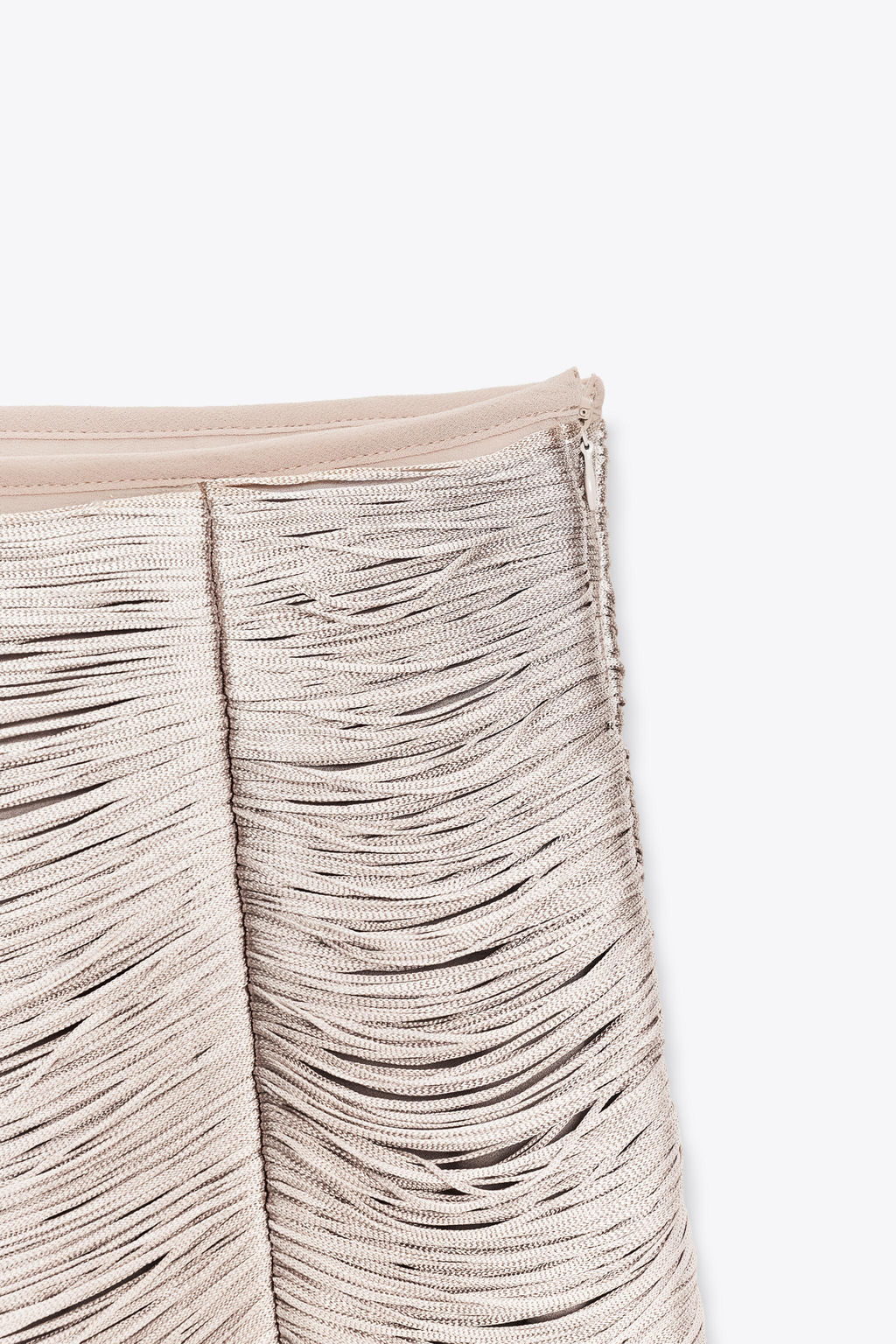 FRINGED MINI SKIRT - Zara фото 7