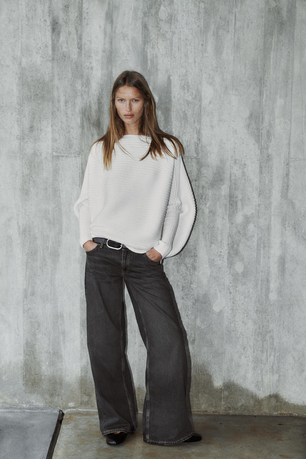 VOLUME TEXTURED KNIT JUMPER - Zara фото 10