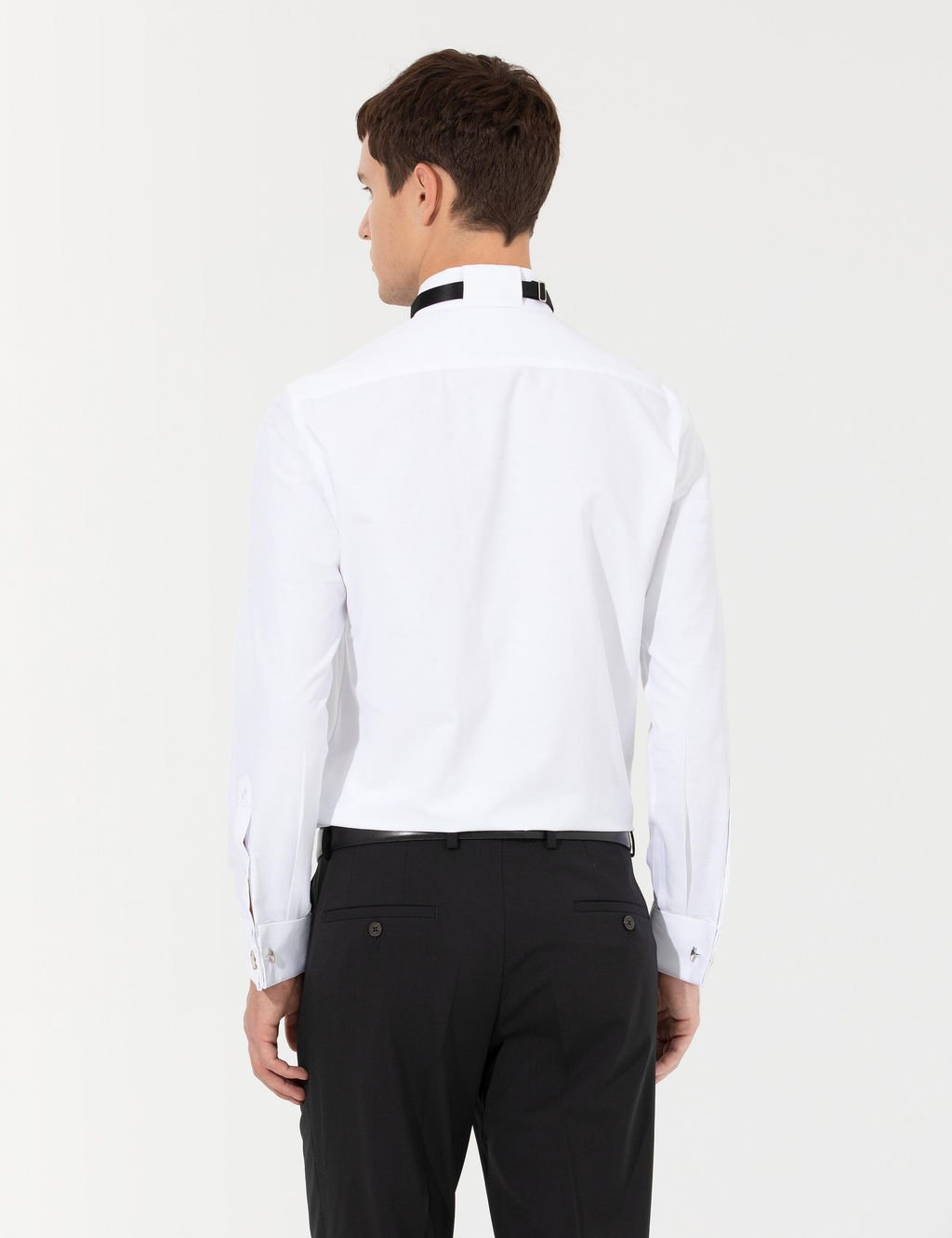 Beyaz Slim Fit Smokin G_mlek - Pierre cardin фото 5