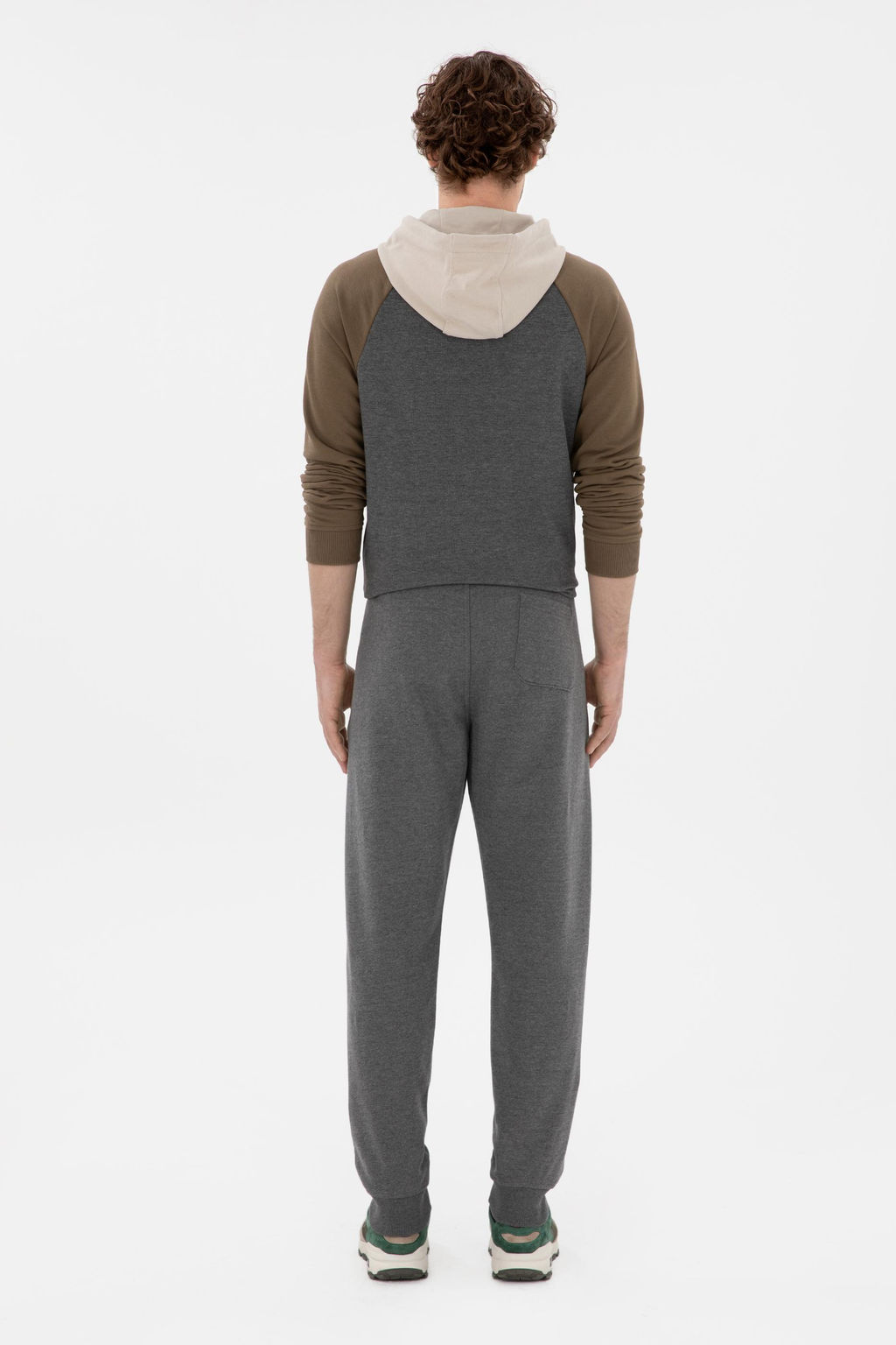 Мужские спортивные штаны антрацитового меланжа Неожиданная скидка в корзине - U.s. polo assn фото 4