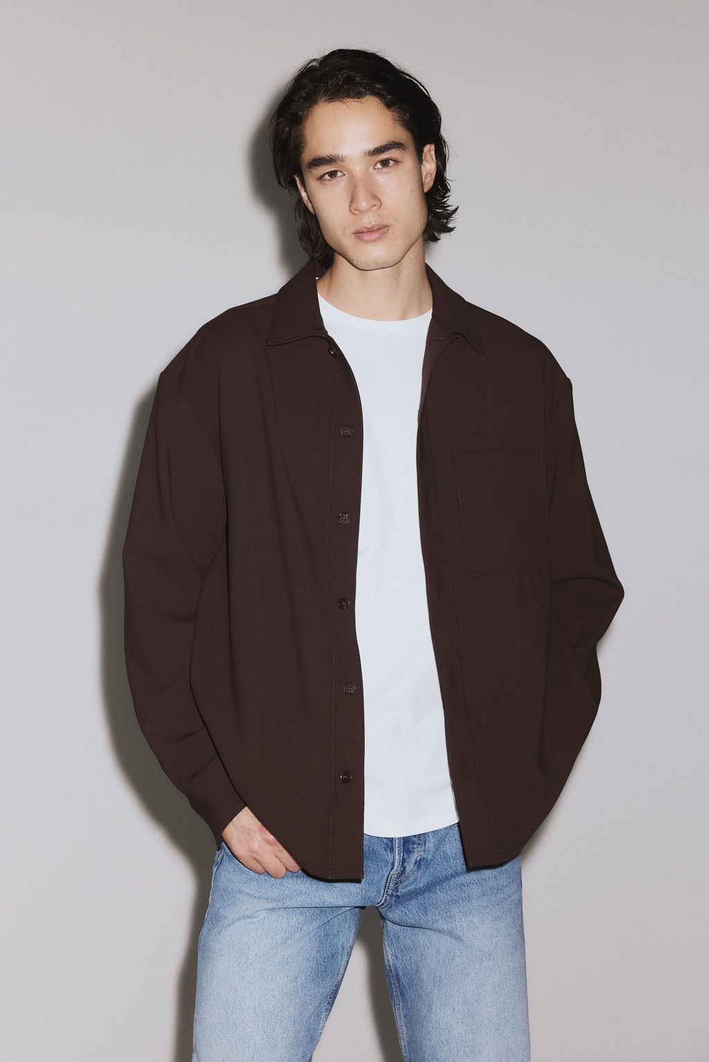 Sobrecamisa Four-way stretch - H&m фото 7
