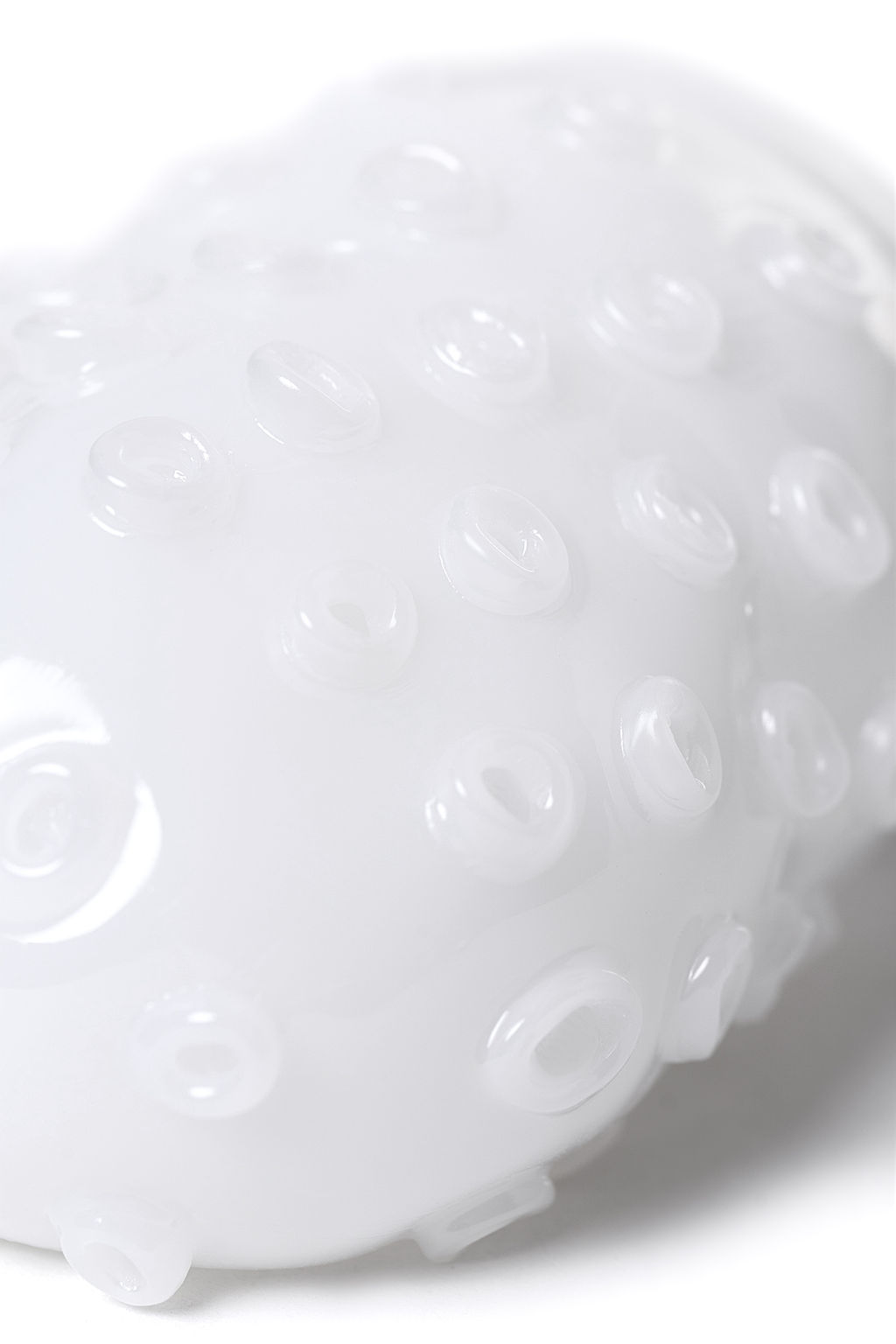 Мастурбатор MasturbaTIN Dotty Donny, TPE, белый, 4,5 см - Mystim фото 8