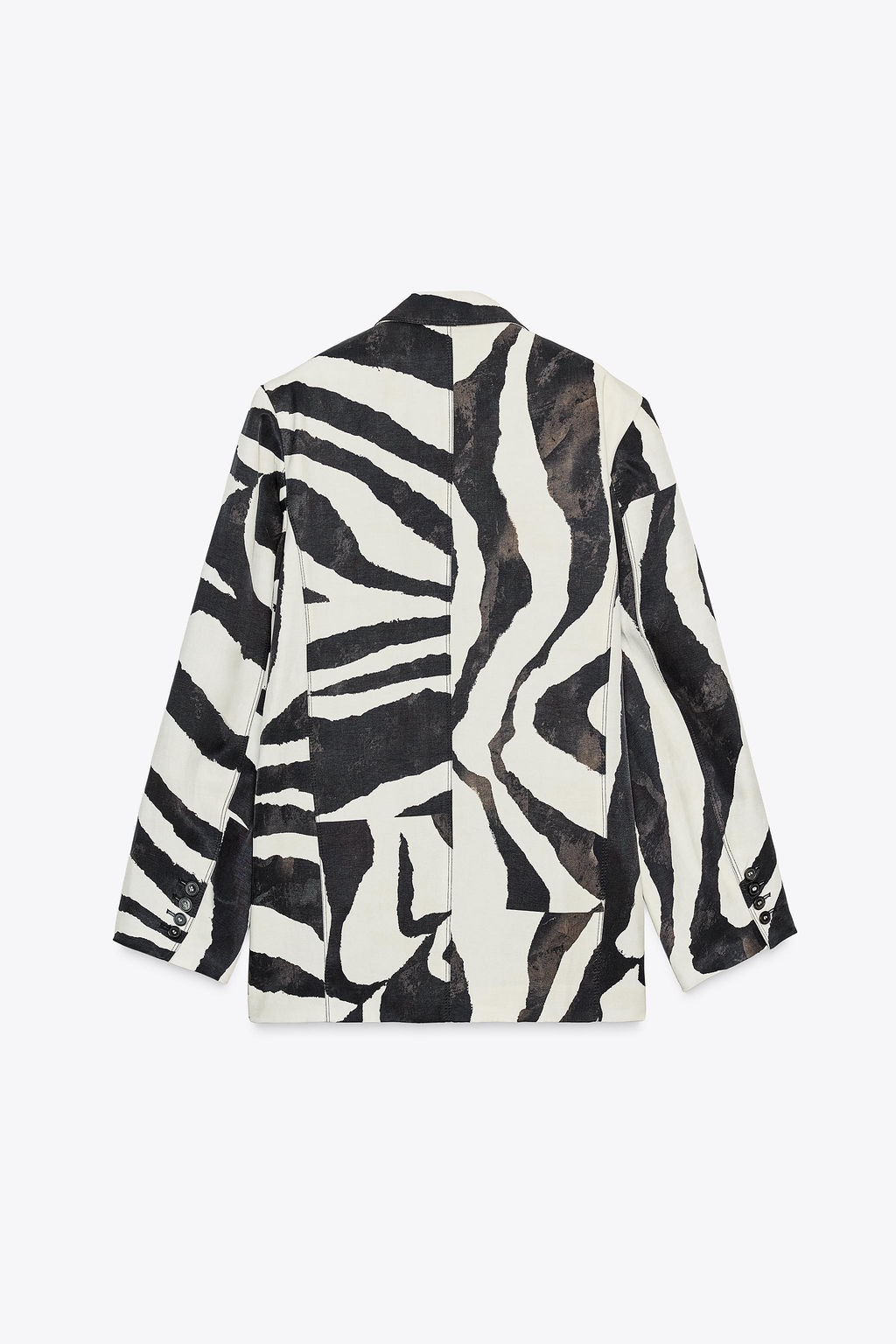 ZW COLLECTION ANIMAL PRINT BLAZER - Zara фото 9