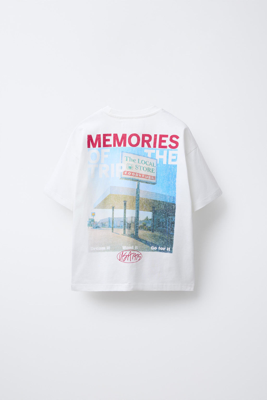 PETROL STATION PRINTED SWEATSHIRT - Zara фото 2