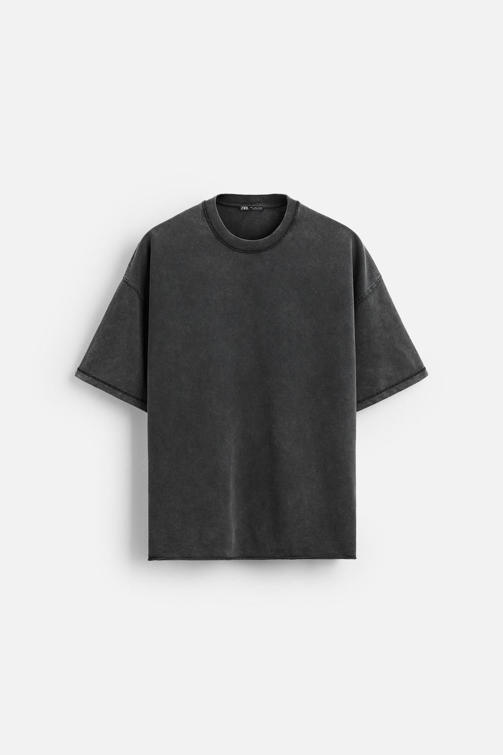 WASHED RELAXED FIT SWEATSHIRT - Zara фото 14