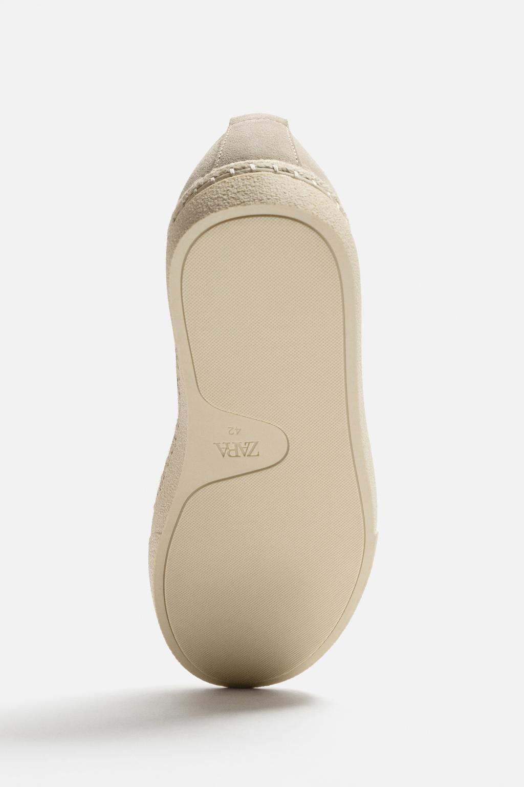 CASUAL LEATHER LOAFERS WITH TASSELS - Zara фото 4