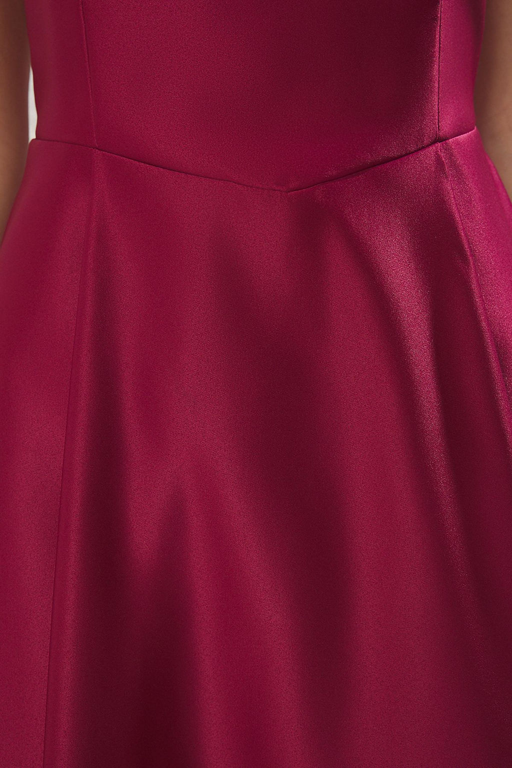 TRENDYOLMILLA Lacivert A-Kesim Saten Dokuma S?k Abiye & Mezuniyet Elbise TPRAW25EL00040 фото 4