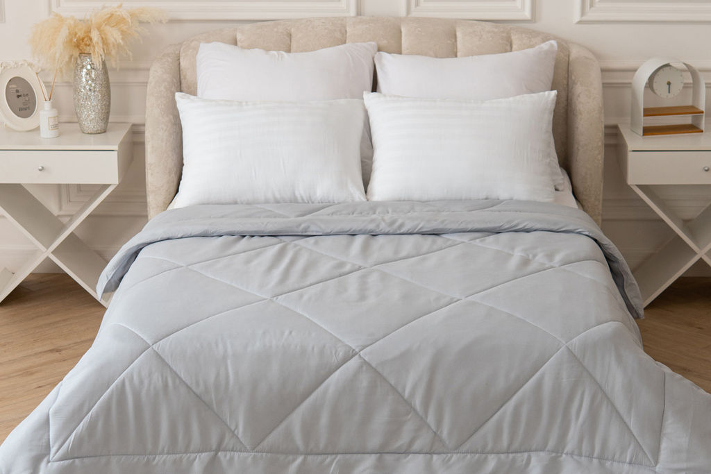 Одеяло "Лебяжий пух" всесезон. м/ф , скрутка(Н)