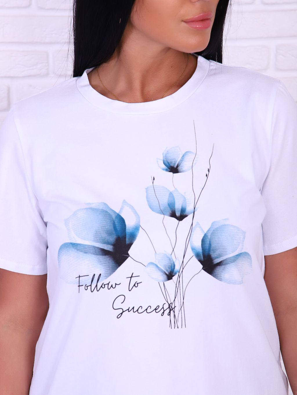 Футболка "Успех" (индиго)