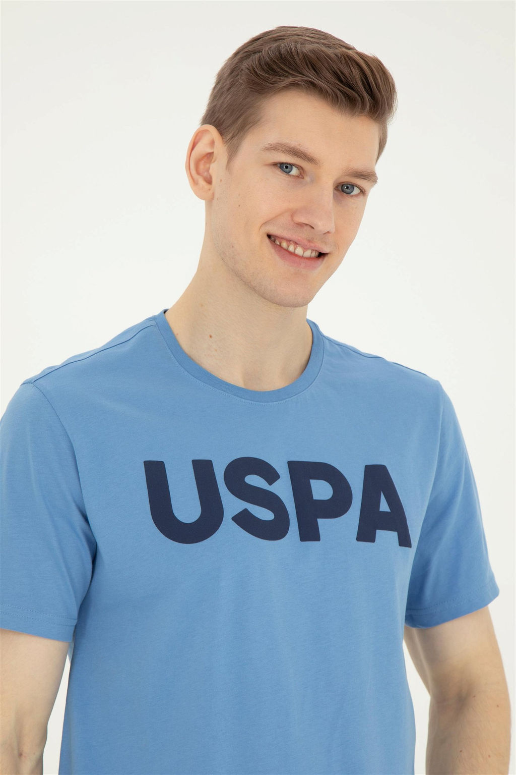 Мужская темно-синяя базовая футболка - U.s. polo assn фото 2