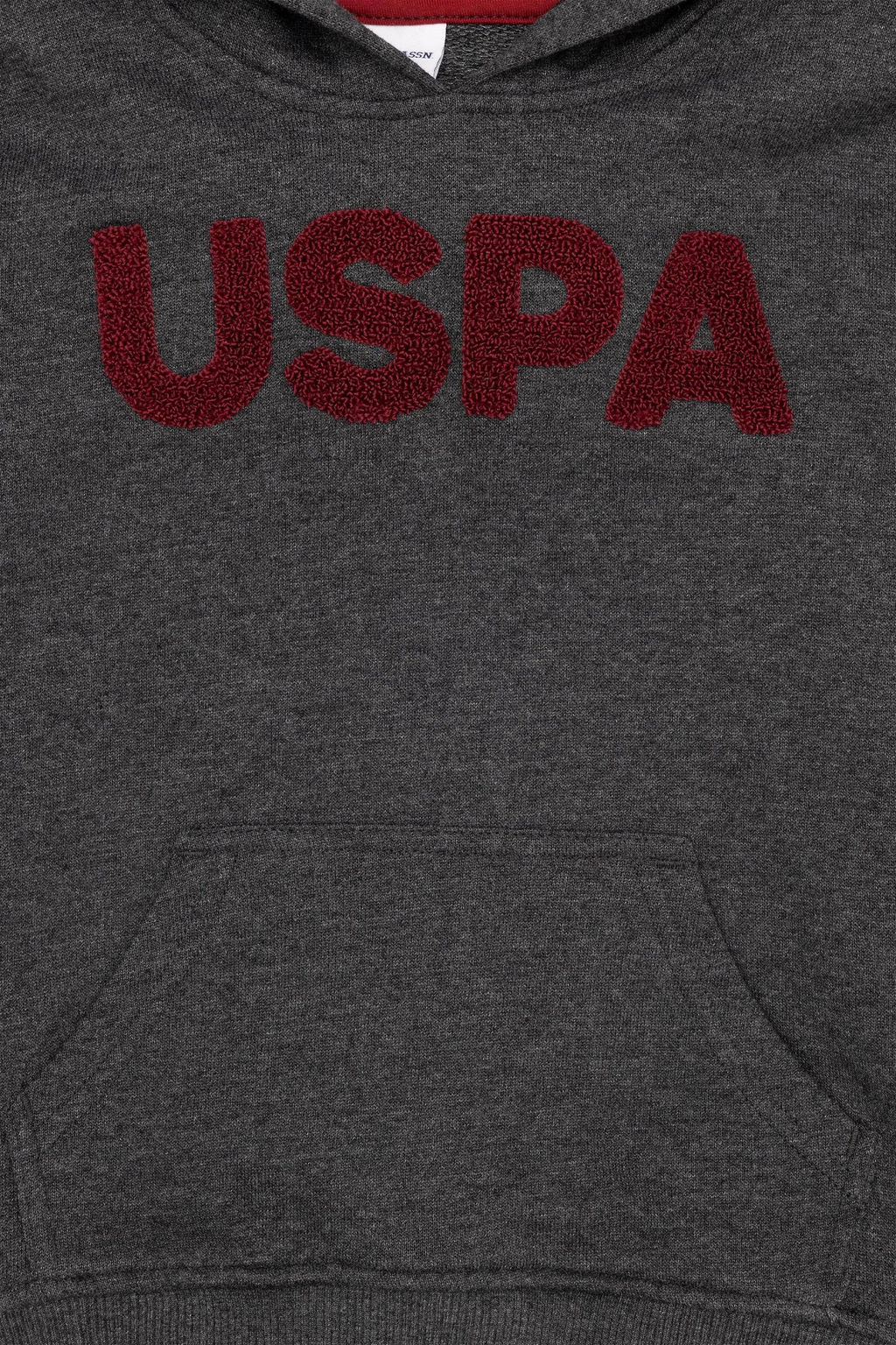 Черная толстовка с капюшоном для мальчиков Basic - U.s. polo assn фото 6