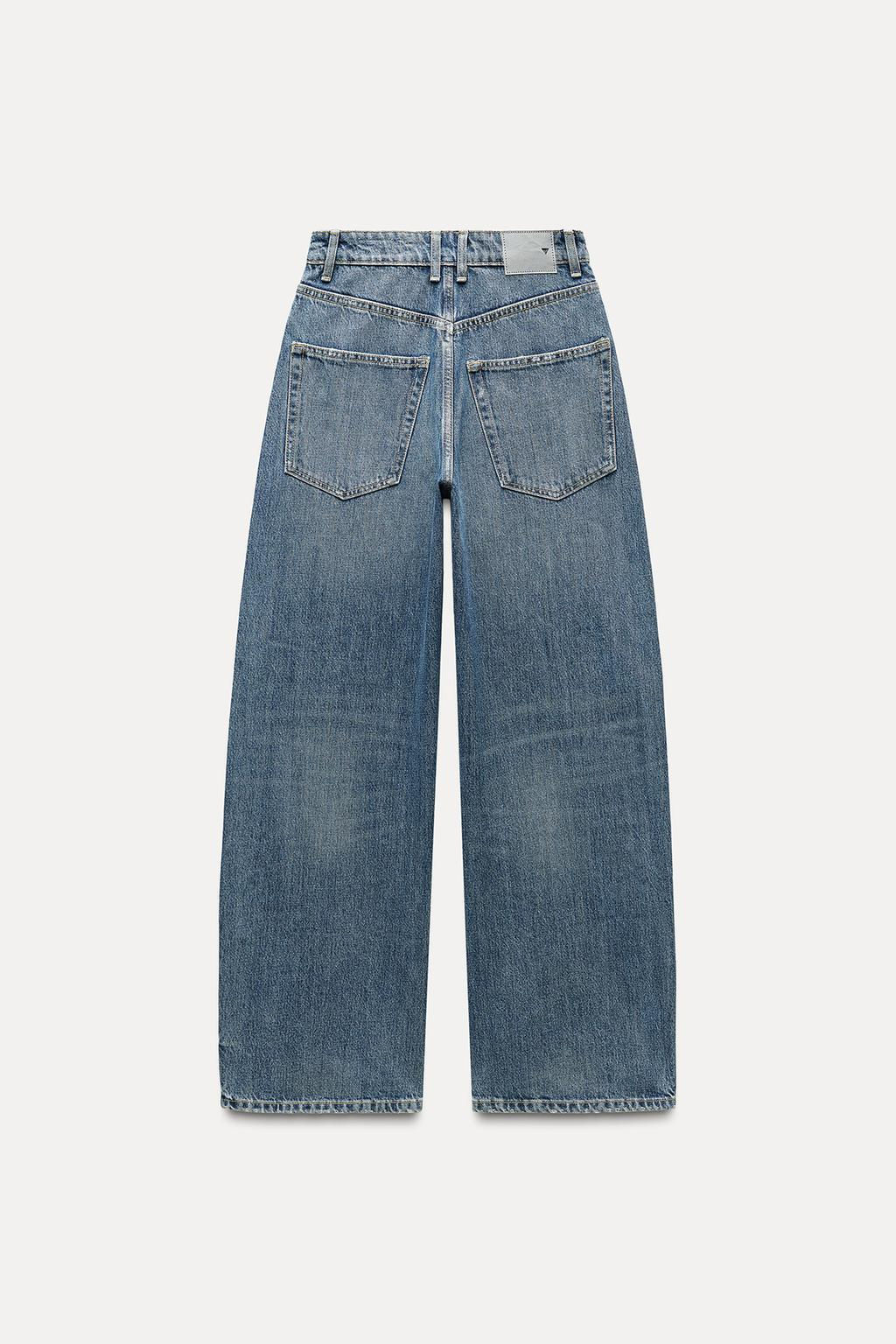 TRF MID-WAIST BAGGY JEANS - Zara фото 8